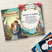 Bezauberndes Waldschlösschen Burg Märchenfest Hoch Einladung