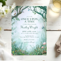 Bezauberndes Waldwald-Brautparty