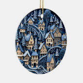 Bezauberndes Weihnachtsdorf Ornament (Rechts)