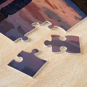 Bezauberndes Weihnachtsmarkt Stadt Winterwunder Wu Puzzle (Seite)