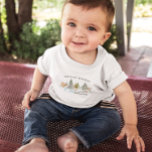 Bezauberndes Winterwald zum Geburtstag Baby T-shirt<br><div class="desc">Feiern Sie mit diesem bezaubernden Winter Woodland Birthday Baby T - Shirt Ihren ganz besonderen Tag! Dieses Shirt mit charmanten Waterfarbenwaldkreaturen, schneebedeckten Evergreens und dem skurrilen "Winter ONEderland"-Text eignet sich hervorragend für eine Geburtstagsfeier oder eine Winterfeier. Aus weicher, atmungsaktiver Baumwolle gefertigt, sorgt es für Komfort und fügt dem Outfit Ihres...</div>
