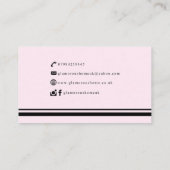 Bezauberndes Zuhause Visitenkarte (Rückseite)