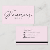 Bezauberndes Zuhause Visitenkarte (Vorne/Hinten)