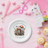 BezauberndWaldmäschräume Babyduschpapier-Teller Pappteller (Party)