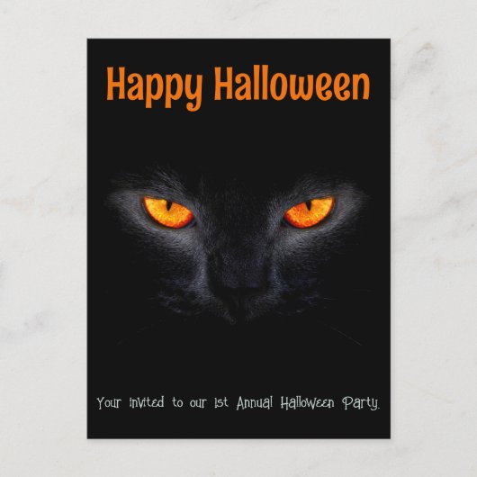 Bezauberte Augen & Mitternachtsflüster Postkarte (Vorderseite)