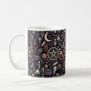 Bezauberte Botanica: Magische Kräuter und Hexerei Kaffeetasse