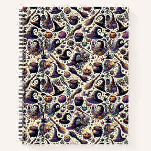 Bezauberte Botanica: Magische Kräuter und Hexerei Notizblock