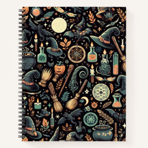 Bezauberte Botanica: Magische Kräuter und Hexerei Notizblock