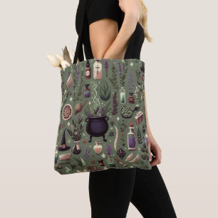 Bezauberte Botanica: Magische Kräuter und Hexerei Tasche