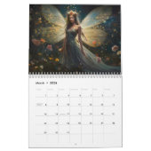 Bezauberte Fantasy-Fee Frauen 2024 Kalender (Mär 2026)