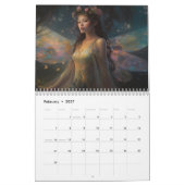 Bezauberte Fantasy-Fee Frauen 2024 Kalender (Feb 2027)