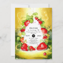 Bezauberte farbenfrohe, fröhliche Strawberry Gebur