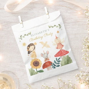 Bezauberte Fee Birthday Mushroom Geschenktütchen