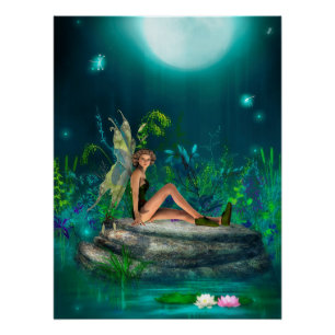 Bezauberte Fee Poster