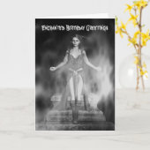 Bezauberte Geburtstagsgruß Karte (Gelbe Blume)