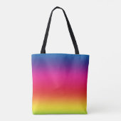 Bezauberte Ladybug weiche glühende Fantasie-Blume Tasche (Rückseite)