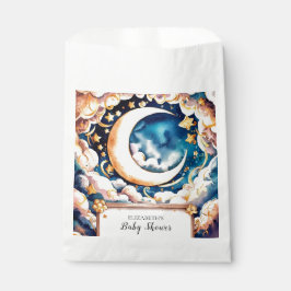 Bezauberte Moon Celestial Baby Dusche Geschenktütchen