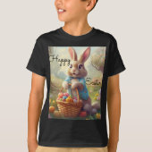 Bezauberte Ostern - Whimsical Bunny T-Shirt (Vorderseite)
