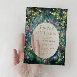 Bezauberte Rose aus dem Wald rahmen Waldland Süß 1 Acryleinladungen