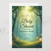 Bezauberte Sonnenlicht-Glimmer-Grove Einladung (Vorne/Hinten)