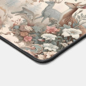 Bezauberte Waldflüster: Viktorianische Tierwelt Schreibtischunterlage (Ecke)