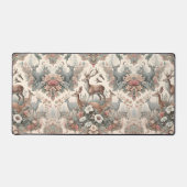 Bezauberte Waldflüster: Viktorianische Tierwelt Schreibtischunterlage (Vorderseite)