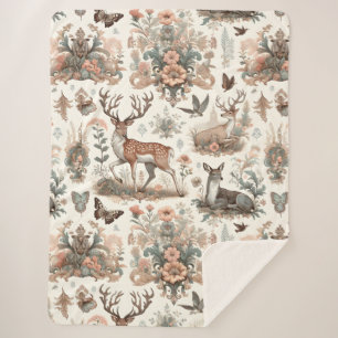 Bezauberte Waldflüster: Viktorianische Tierwelt Sherpadecke