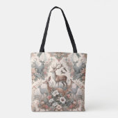 Bezauberte Waldflüster: Viktorianische Tierwelt Tasche (Rückseite)