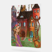 Bezauberte Waldmärsche 1. Geburtstag nach Maß Acrylschild (Winkel)