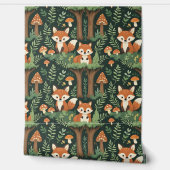 Bezauberte Waldschalen und Pilzschalen Tapete (Abrollen)