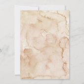 Bezauberte Waldtierart Wild einen Geburtstag Einladung (Rückseite)