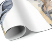 Bezauberte Waldwasserfarbe Geschenkpapier (Rolleneckpunkt)