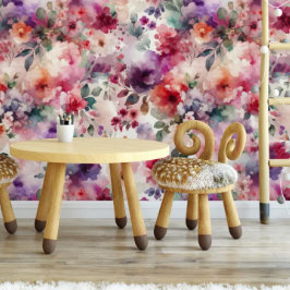 Bezauberter Aquarellgarten Tapete