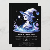 Bezauberter einfacher Assistent zum Geburtstag Einladung (Vorne/Hinten)