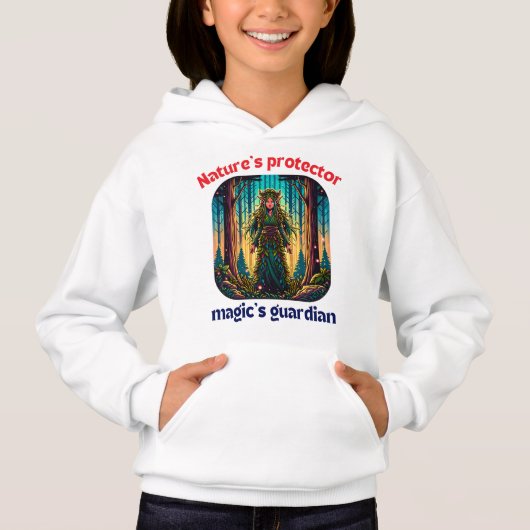 Bezauberter Elf Guardian Hoodie (Vorderseite)