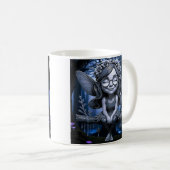 Bezauberter Elfenwald Kaffeetasse (VorderseiteRechts)