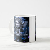Bezauberter Elfenwald Kaffeetasse (Vorderseite Links)