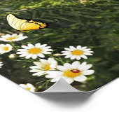 Bezauberter Forest Fairies Bunny Butterflies Fox Poster (Ecke)