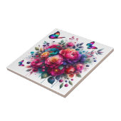 Bezauberter Garten: Blossom Symphony Keramik Tile Fliese (Seite)