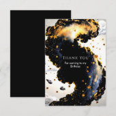 Bezauberter Kinderraum Geburtstag Dankeskarte (Vorne/Hinten)