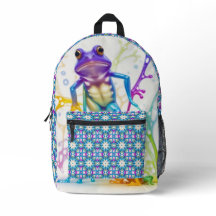 Bezauberter, lebendiger Tanzfrosch mit großem Must