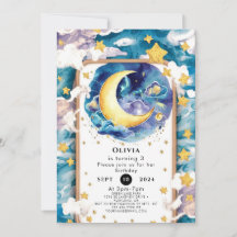 Bezauberter Niedlicher Moon Geburtstag