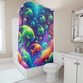 "Bezauberter Ozeanwhimsy" Duschvorhang (Beispiel)