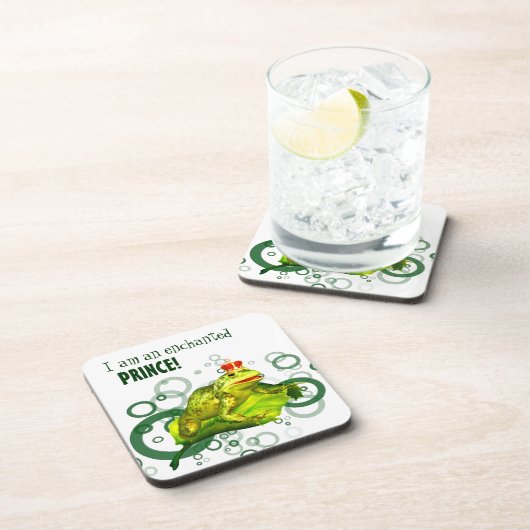 Bezauberter Prinz Cork Untersetzer (Rechte Seite)