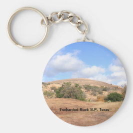 Bezauberter Rock Staat Park Texas Schlüsselanhänger