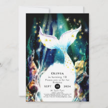 Bezauberter Seashells Meerjungfrau zum Geburtstag