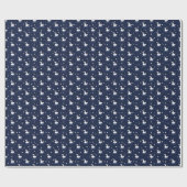 Bezauberter See - Graceful Swan Muster Design Geschenkpapier (Flach)