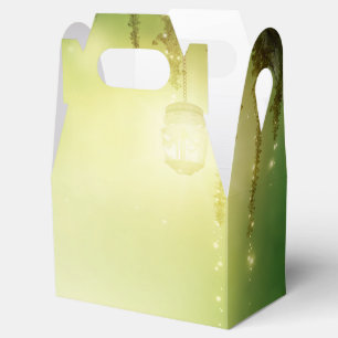 Bezauberter Traumwald & Lichter Rustikaler Gefalle Geschenkschachtel