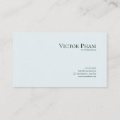 Bezauberter Wald Aquamarin und goldene Wasserfarbe Visitenkarte (Rückseite)