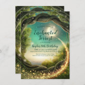 Bezauberter Wald, Einladungen zum Glitzer (Vorne/Hinten)